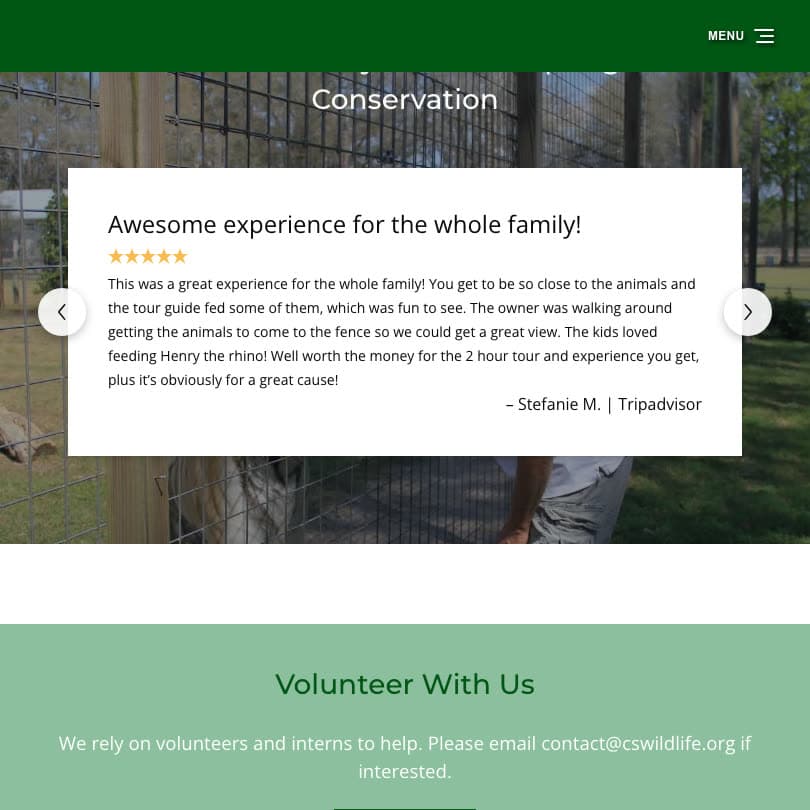 Conservation and volunteering on the current site