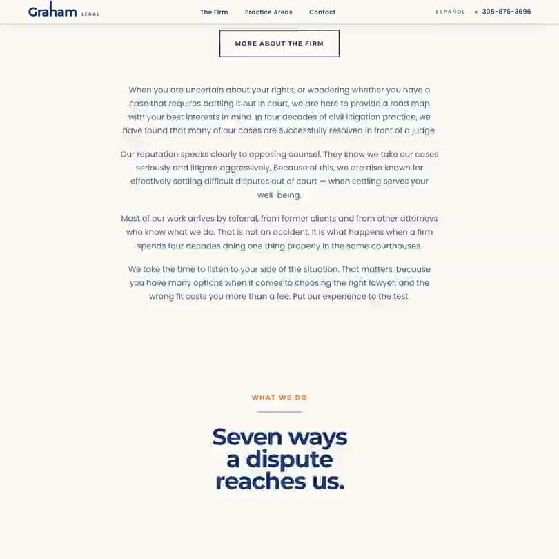 The four-step explanation of what happens after you call